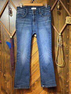 BKE Women's Blue Bootcut Stretch Jeans